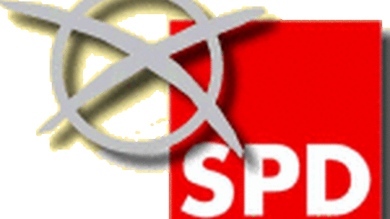 Kreuz - SPD-Logo